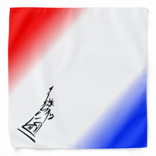 Statue of Liberty New York Bandana