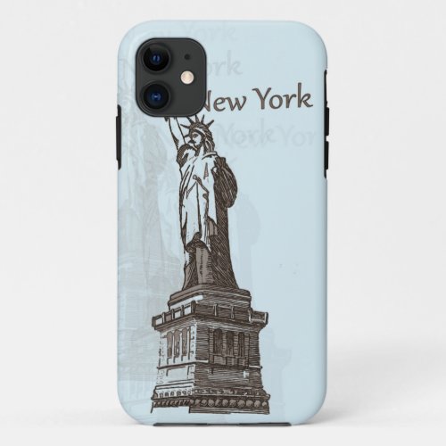 Statue of Liberty_ New York iPhone 11 Case