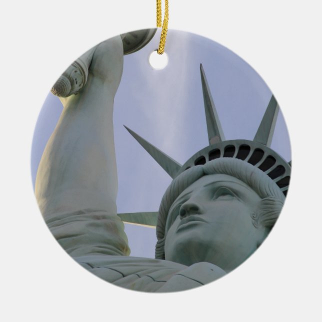 Statue of Liberty, New York Ceramic Ornament (Front)