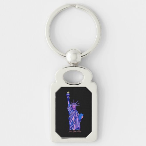 Statue of Liberty_New York City_4th of July_ Keychain