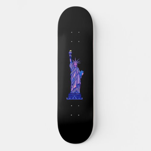 Statue of Liberty_New York City_4th of July Skateboard