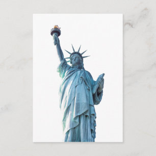 Statue of Liberty New York City Advice Card