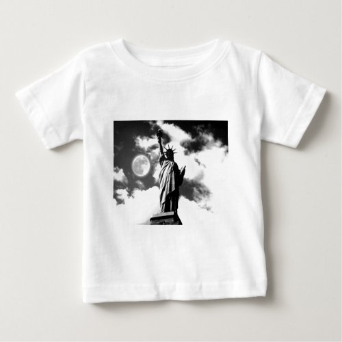 Statue of Liberty New York City Baby T_Shirt