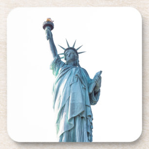Statue of Liberty New York City Beverage Coaster