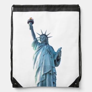 Statue of Liberty New York City Drawstring Bag