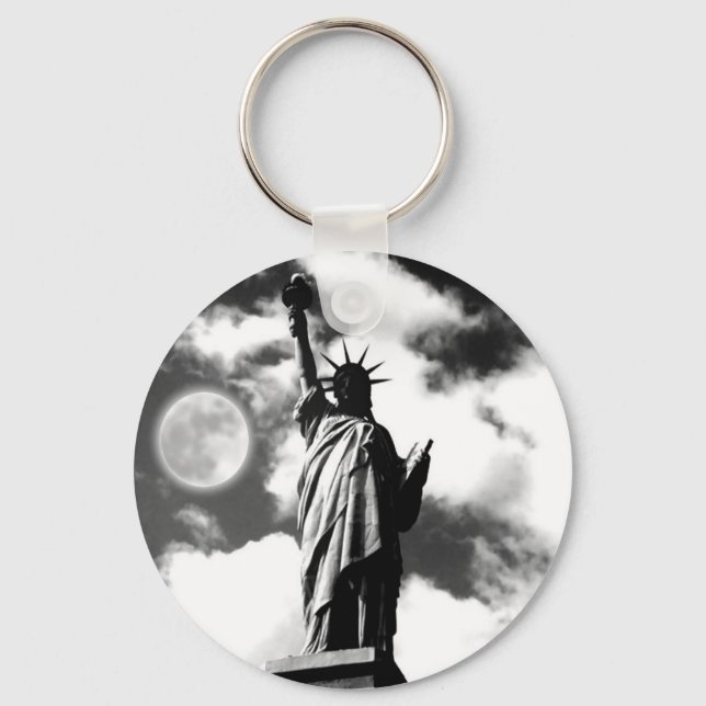 Statue of Liberty New York City Keychain (Front)