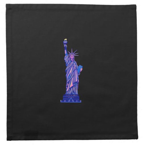 Statue of Liberty_New York City_Landmark_ Cloth Napkin