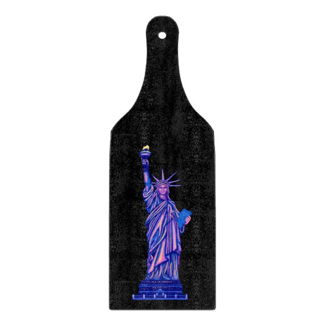Statue of Liberty-New York City-Landmark- Cutting Board (Front)