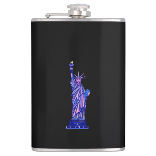 Statue of Liberty_New York City_Landmark_ Flask