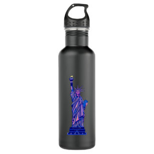 Statue of Liberty-New York City-Landmark- Stainless Steel Water Bottle
