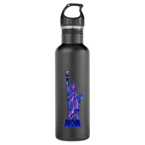 Statue of Liberty_New York City_Landmark_ Stainless Steel Water Bottle