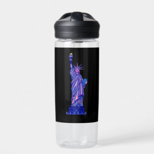 Statue of Liberty-New York City-Landmark- Water Bottle