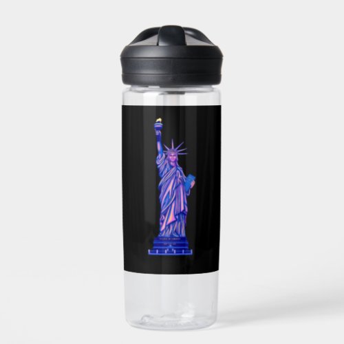 Statue of Liberty_New York City_Landmark_ Water Bottle