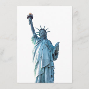 Statue of Liberty New York City Menu