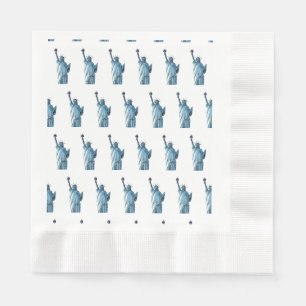 Statue of Liberty New York City Napkins