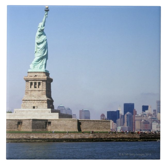 Statue of Liberty, New York City, New York Ceramic Tile (Front)
