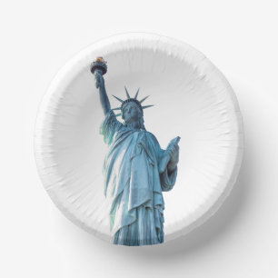 Statue of Liberty New York City Paper Bowls