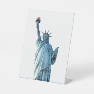 Statue of Liberty New York City Pedestal Sign