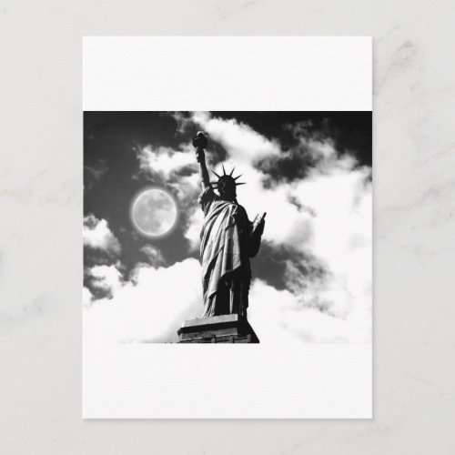 Statue of Liberty New York City Postcard
