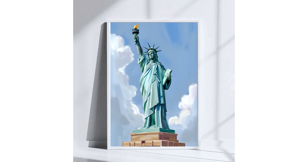 Statue of Liberty New York City Poster | Zazzle