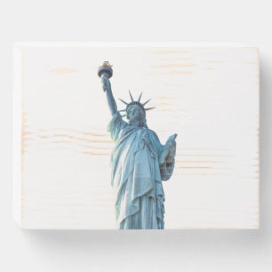 Statue of Liberty New York City Wooden Box Sign