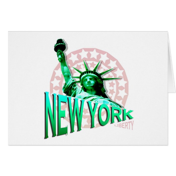 Statue of Liberty New York Greeting Card