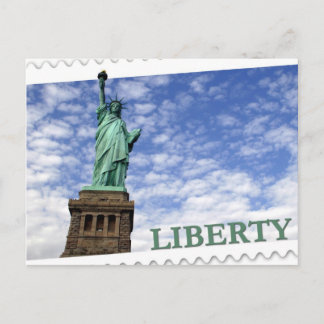 Statue of Liberty - New York / New Jersey Postcard