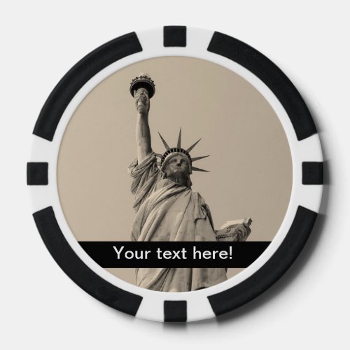 Statue of liberty New York Poker Chips