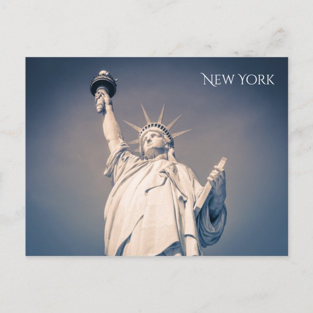 Statue of Liberty New York Postcard (Front)