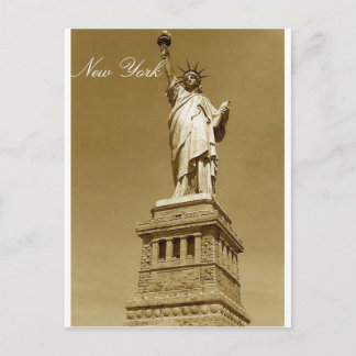 Statue of Liberty, New York Postcard