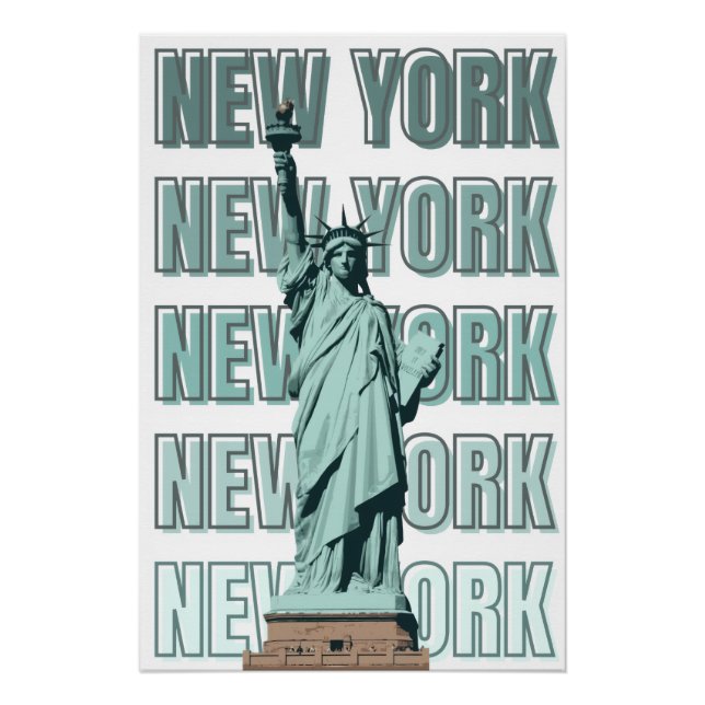 Statue of Liberty New York poster (Front)