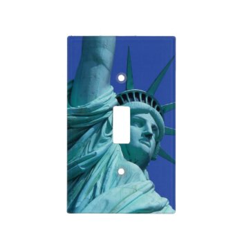 Statue Of Liberty  New York  Usa 8 Light Switch Cover by americathebeautiful_ at Zazzle