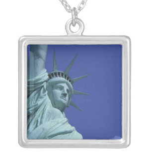 Statue of Liberty, New York, USA 9 Silver Plated Necklace