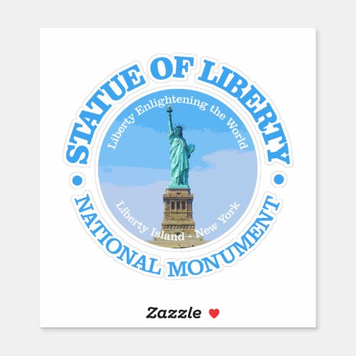 Statue of Liberty NM Sticker