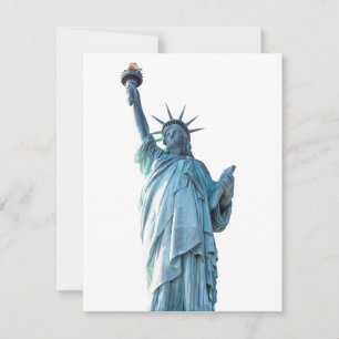 Statue of liberty   note card