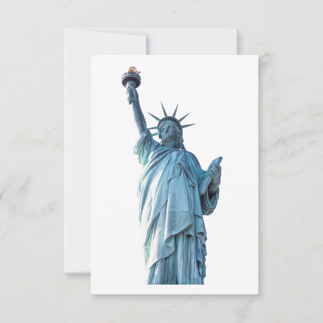 Statue of liberty   note card (Front)