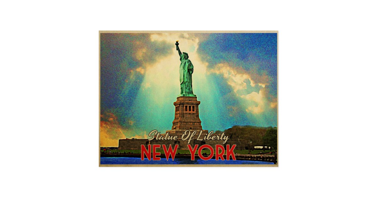 Statue Of Liberty NYC Postcard | Zazzle