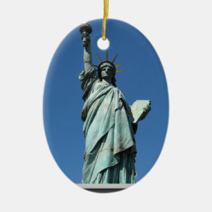 Statue of Liberty, Odaiba, Tokyo, Japan Ceramic Ornament