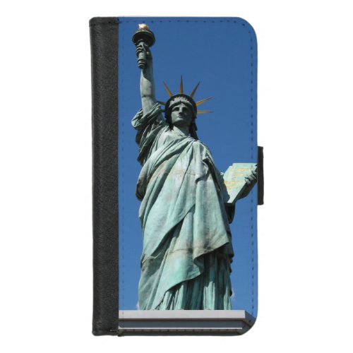 Statue of Liberty Odaiba Tokyo Japan iPhone 87 Wallet Case