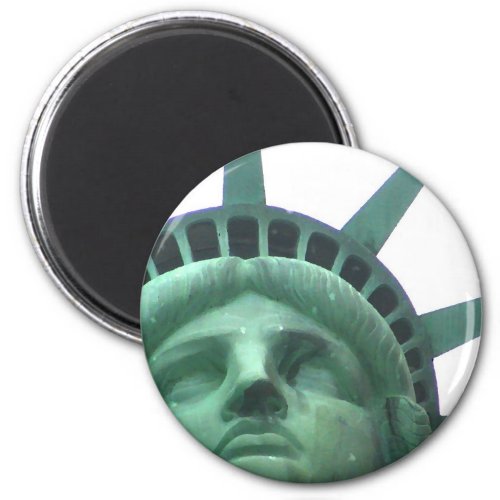 Statue of Liberty Oil Effect Magnet