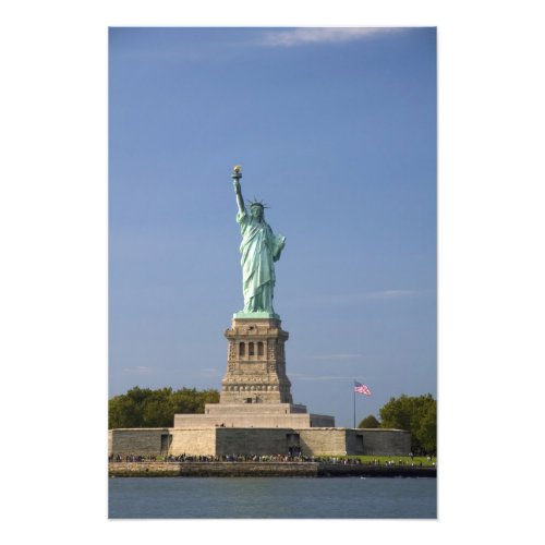 Statue of Liberty on Liberty Island in New Photo Print
