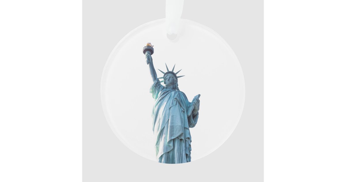 Statue of liberty ornament Zazzle