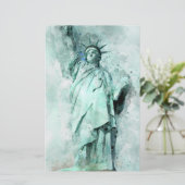 Statue of Liberty painting (Standing Front)