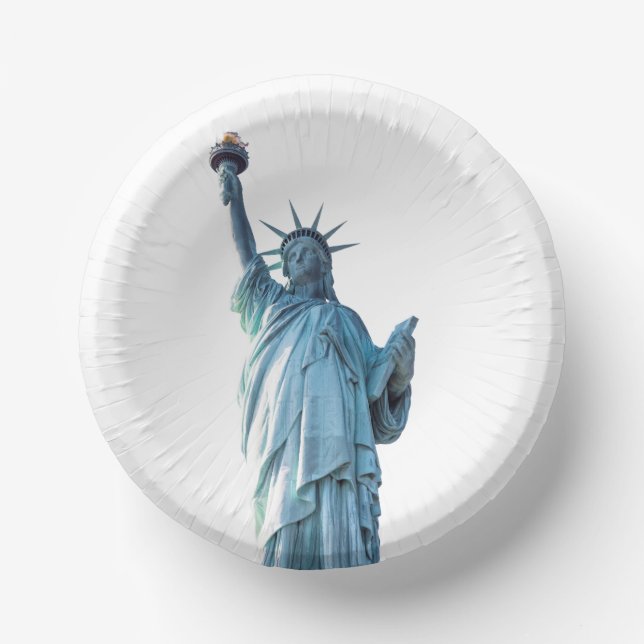 Statue of liberty   paper bowls (Front)
