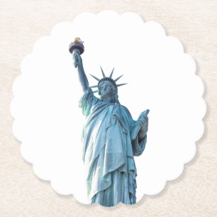 Statue of liberty paper coaster