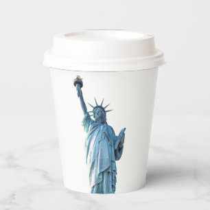 Statue of liberty paper cups