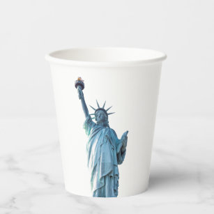 Statue of liberty  paper cups