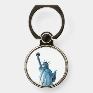 Statue of liberty  phone ring stand