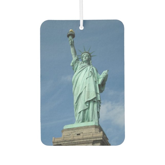 Statue of liberty photo air freshener (Front)