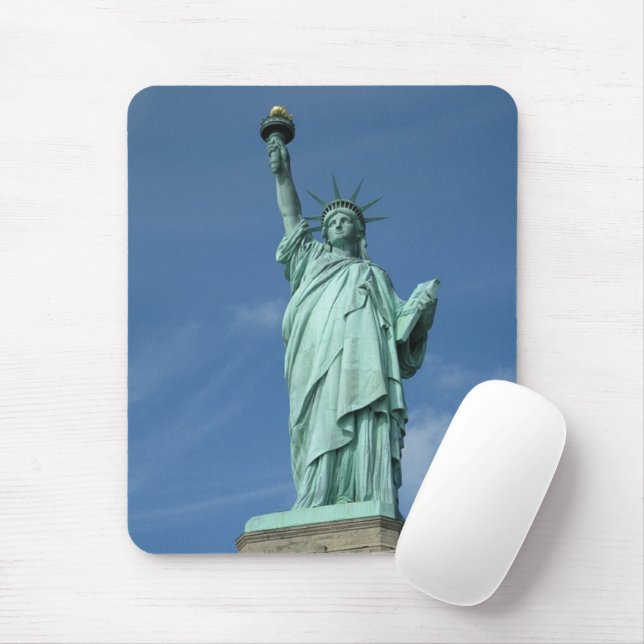 Statue of liberty photo mouse pad (With Mouse)